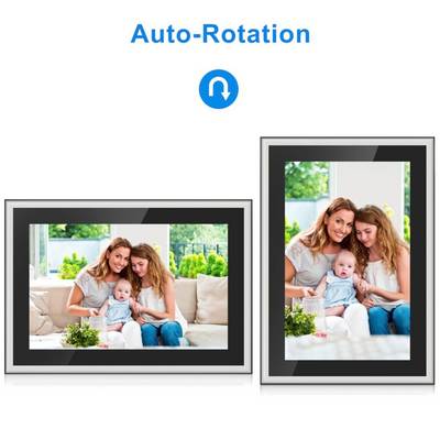 Braun Phototechnik DigiFrame 10X WiFi Digital photo frame 25.7 cm 10.1 inch EEC: C (A - G) 1920 x 1200 Pixel 16 GB Black-2