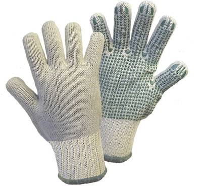 L D Griffy Green Dot 1133sb Cotton, All Cotton Garden Gloves