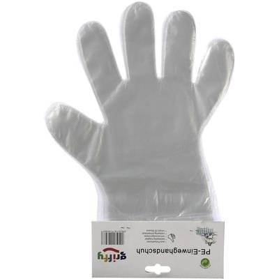 L+D Griffy  14691SB 20 pc(s) Polyethylene Disposable glove Size (gloves): Men's sizes  