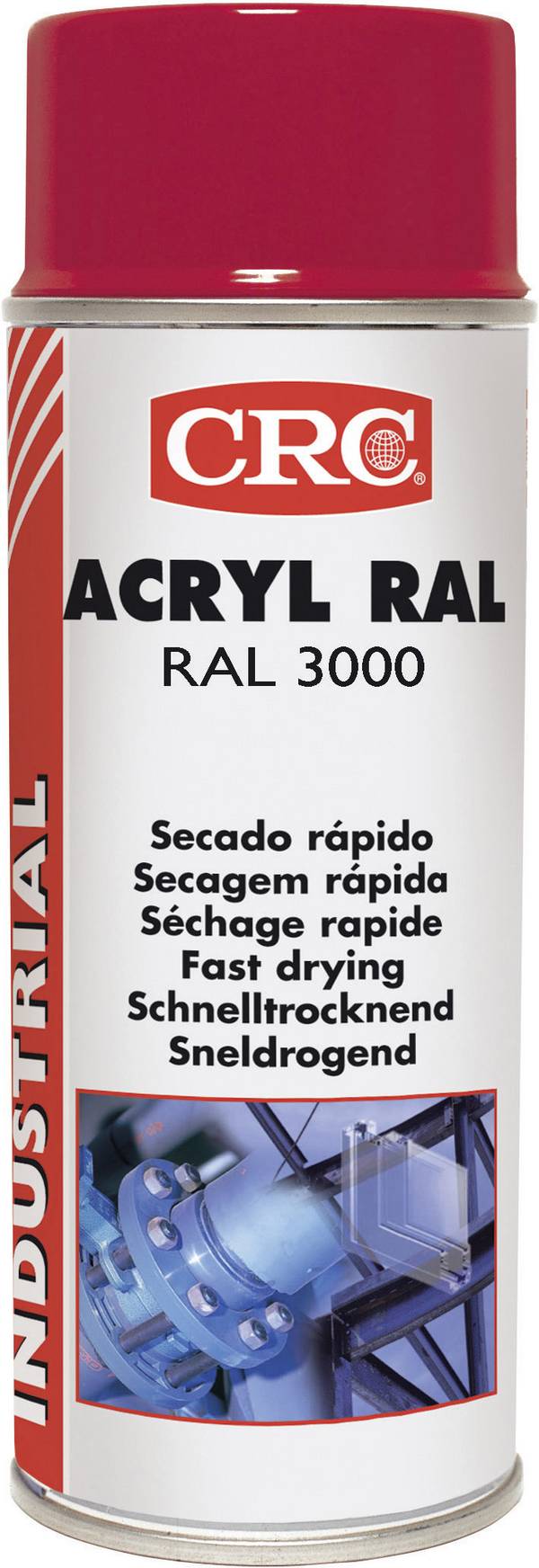 CRC 11678-AA Acrylic paint Fire red RAL colour code 3000 400 ml