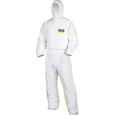 uvex 9871013  Disposable protective suit Uvex 5/6 comfort Size: XXL     White