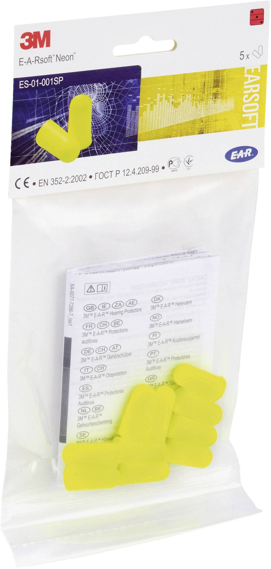 3M XA007703730 E-A-R Express Protective ear plugs 28 dB Disposable 5 Pair |  Conrad.com