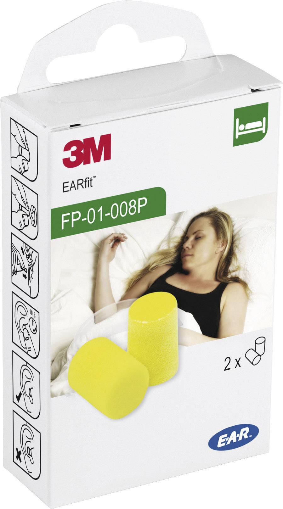3M EAR FP01008A EARFIT PHARMA-PACKUNG Protective ear plugs 28 dB Disposable 2 Pair