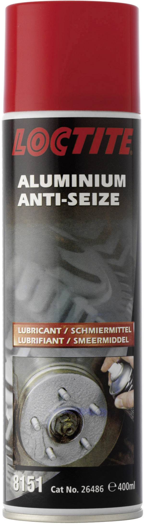 LOCTITE® 8151 LOCTITE® 8151 Anti-Seize Aluminium  400 ml
