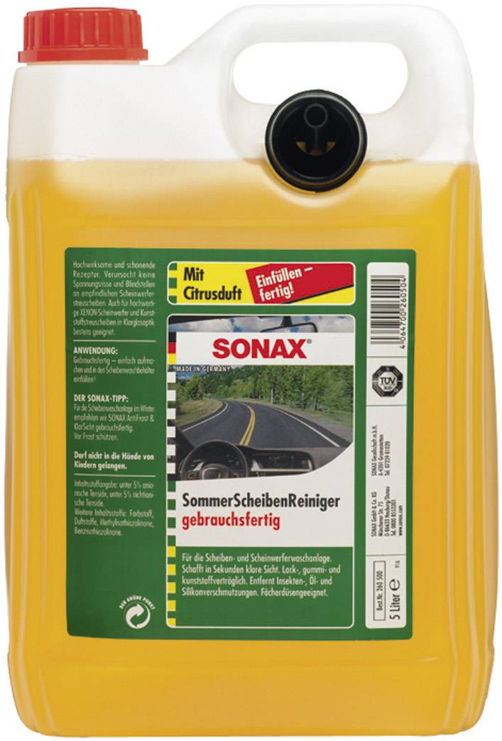 Buy Sonax 260500 Citrus Window cleaner 5 l