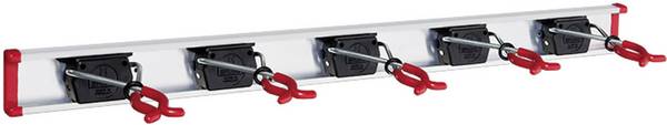 Bruns 60459 Device-holder strip 5 brackets  1 pc(s)