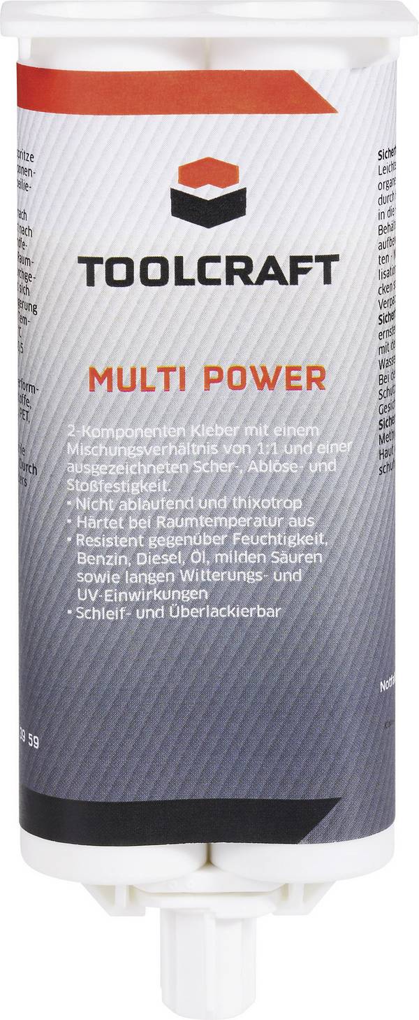TOOLCRAFT MULTI POWER Two-component adhesive MP3.K50BL 50 ml