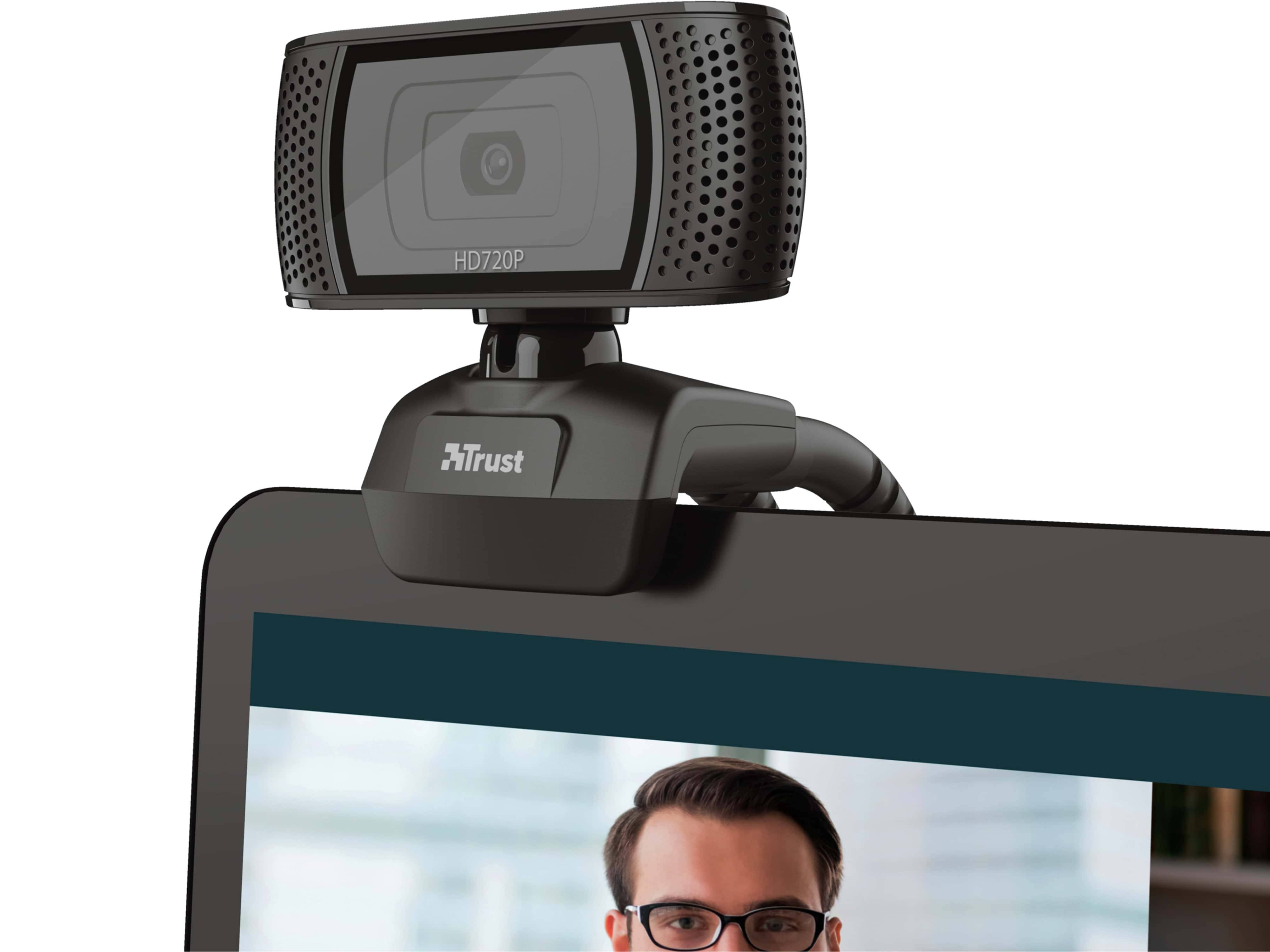Symbol image for Trust Trino HD webcam 1280 x 720 Pixel Clip mount