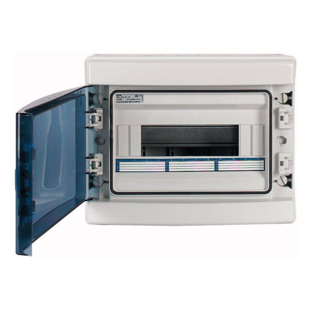 Eaton 174197 IKA-1/12-ST Distribution board Surface-mount No. of partitions = 12 No. of rows = 1 Content 1 pc(s)-1