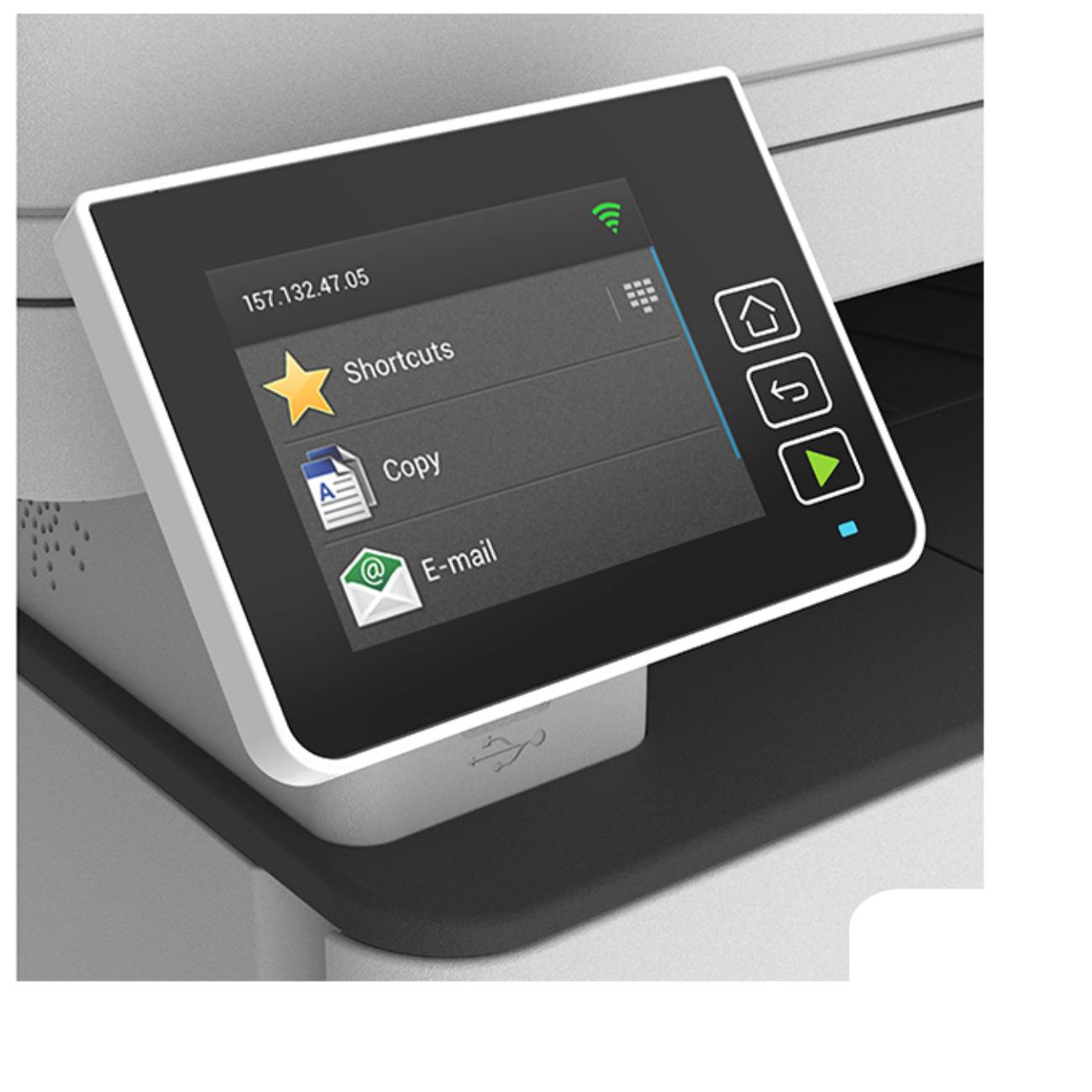 Lexmark MB 2236 i Multifunction printer Laser B/W A4 Printer, scanner, copier, fax LAN, Wi-Fi, Duplex, ADF-4