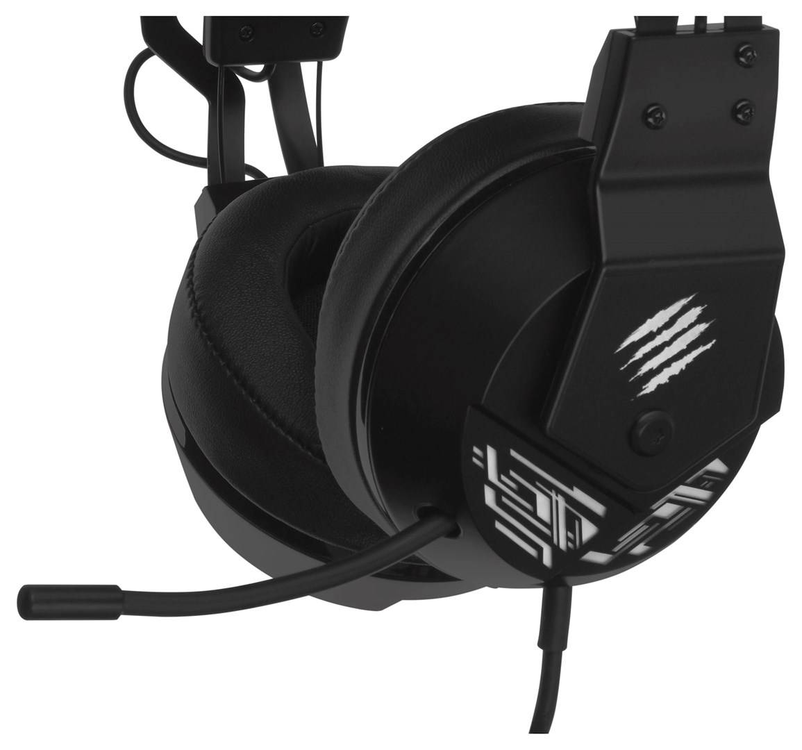 MadCatz F.R.E.Q. 4 Stereo Over-ear headset Corded (1075100) 7.1 Surround Black Noise cancelling Volume control, Micropho-6