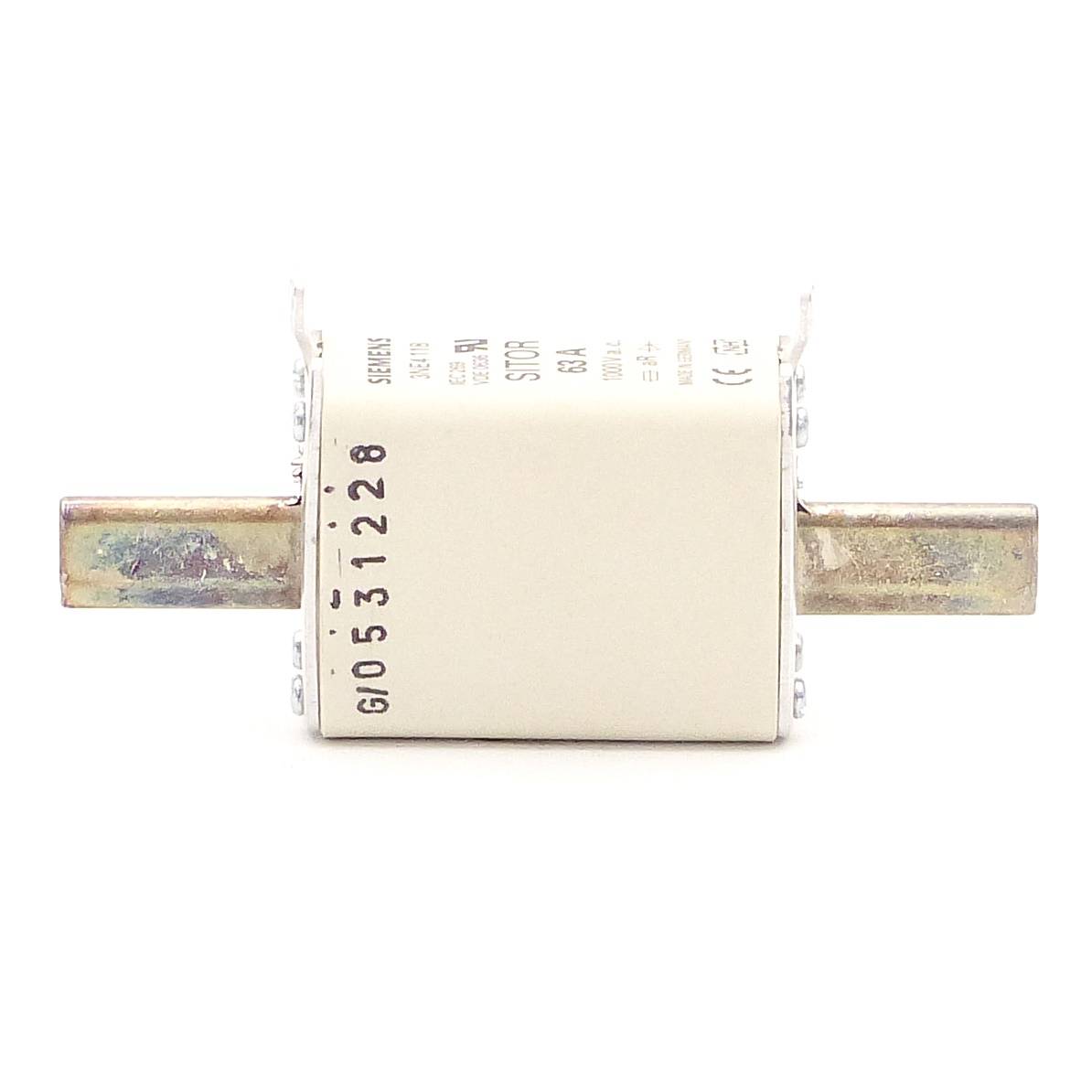 Siemens 3NE4118 Fuse holder inset Fuse size = 0 63 A 1000 V 1 pc(s)-3