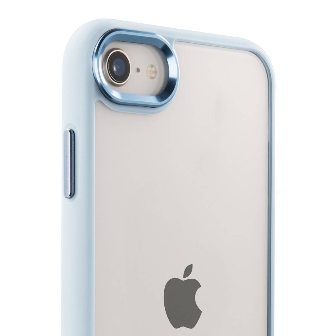 Hama Back cover Apple iPhone 7/8/SE 2020/SE 2022 Transparent, Blue 00138191-4