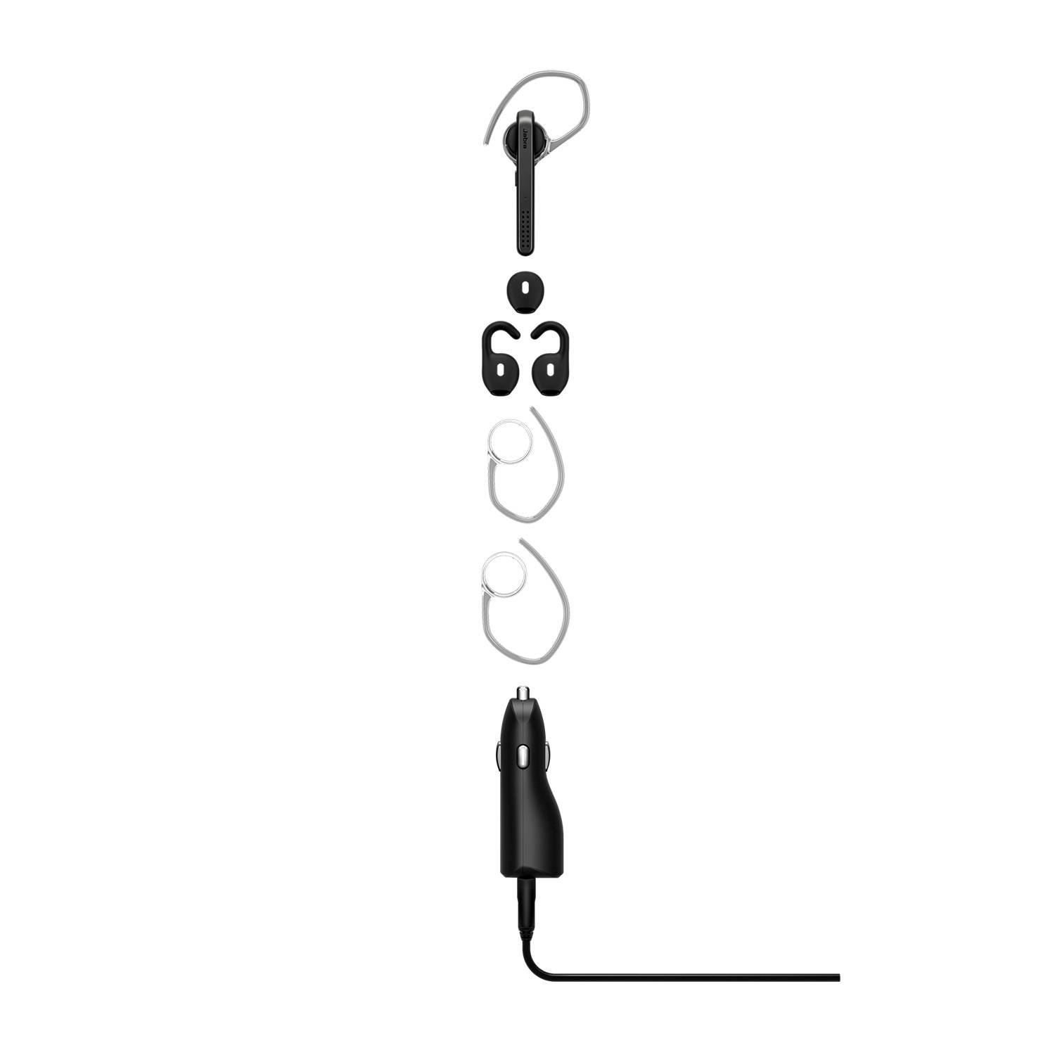 Jabra Talk 45 Mobile phone In-ear headset Bluetooth® (1075101) Mono Black Noise cancelling NFC, Volume control-3
