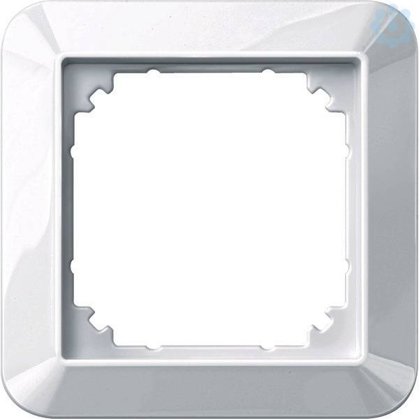 Merten 1x Frame 1-M, System M Polar white glossy 389119 1 pc(s)-1