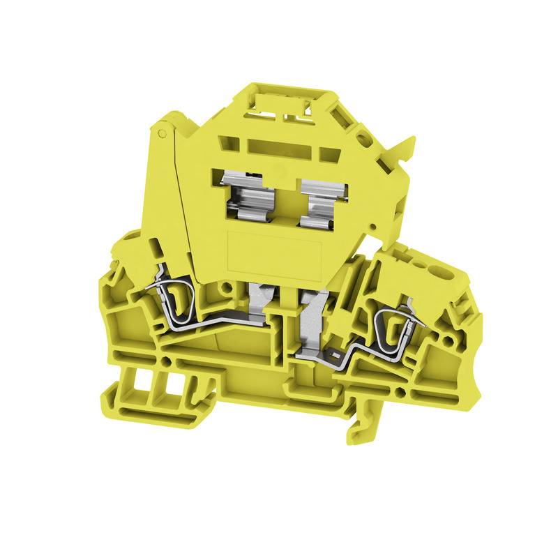 Weidmüller 1315790000 Fuse box feed-through terminal 7.90 mm Pull spring Yellow 50 pc(s)
