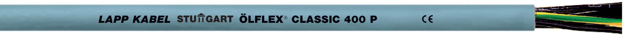 LAPP ÖLFLEX® CLASSIC 400 P Control lead 4 G 0.75 mm² Grey 1312104/50 50 m-0