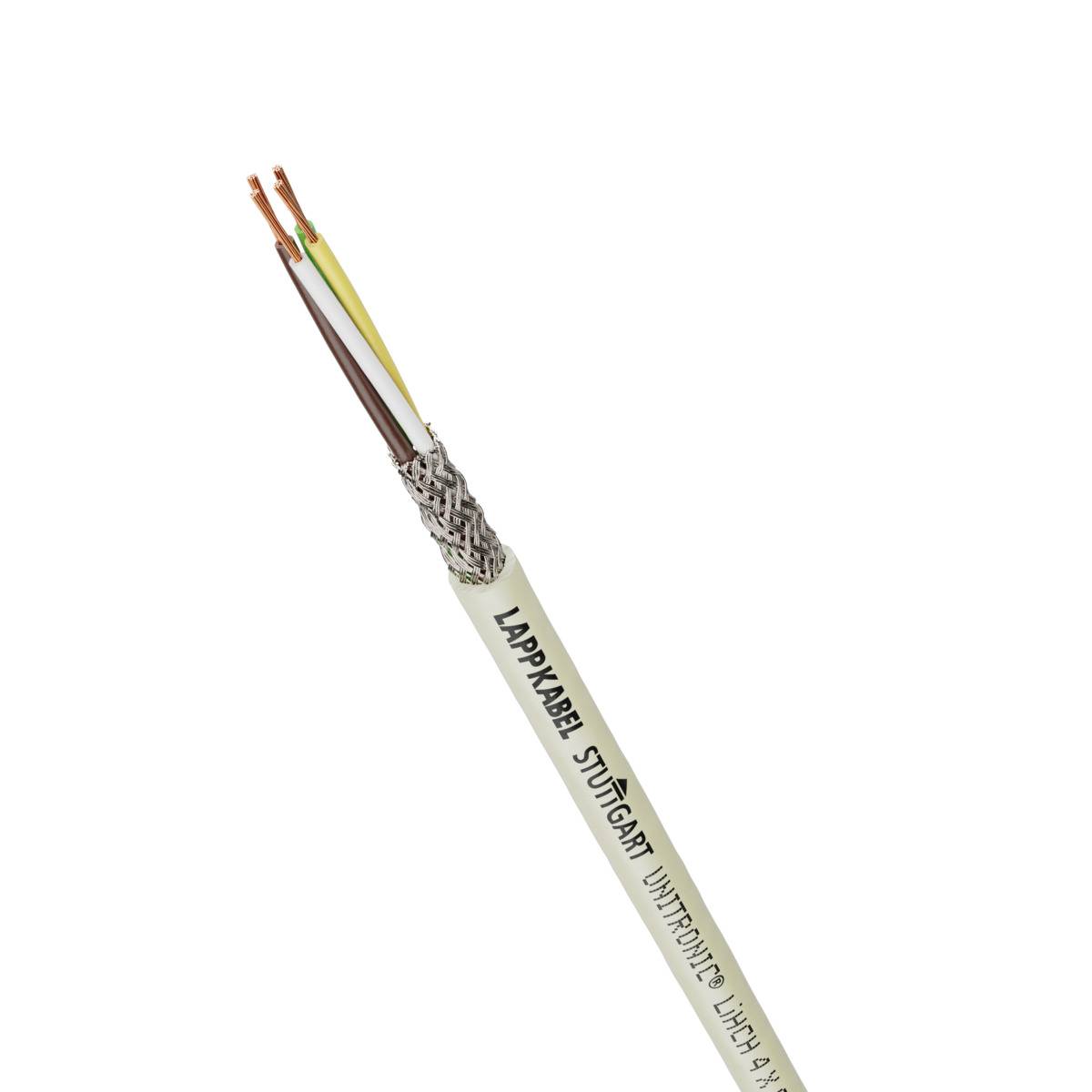 LAPP 37308/300 Data transfer cable UNITRONIC® LiHCH 8 x 0.14 mm² Grey 300 m