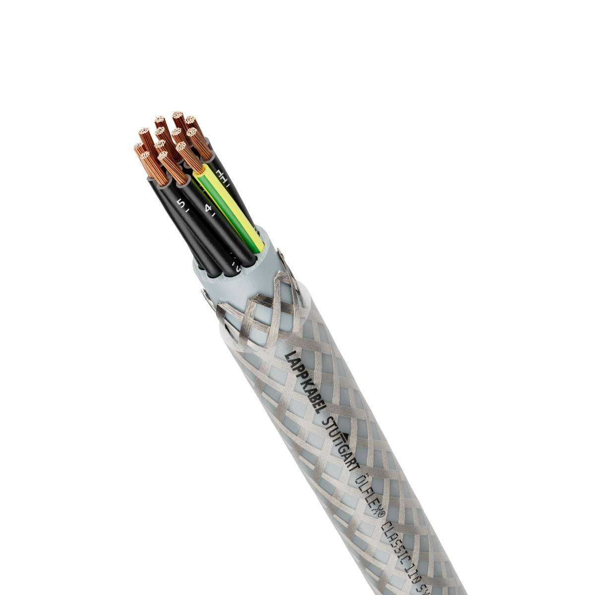 LAPP ÖLFLEX® CLASSIC 110 SY Control lead 3 G 1 mm² Grey, Transparent 1125203/50 50 m-0