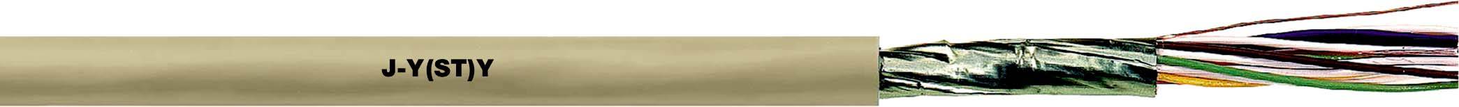 LAPP 1591500/250 Phone cord J-Y(ST)Y 1 x 2 x 0.8 mm Grey 250 m-0