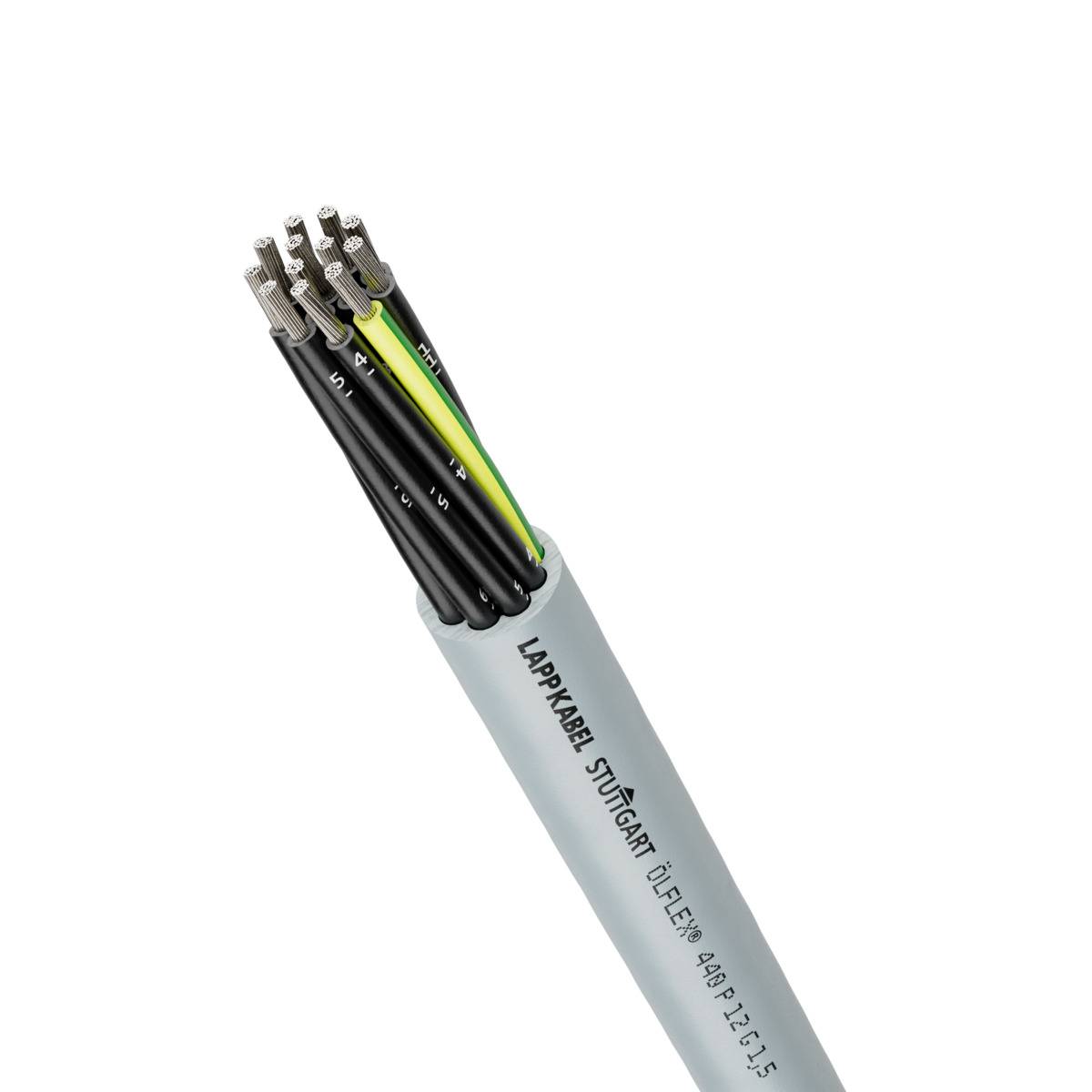 LAPP ÖLFLEX® 440 P Control lead 2 x 0.50 mm² Grey 12800/50 50 m-0