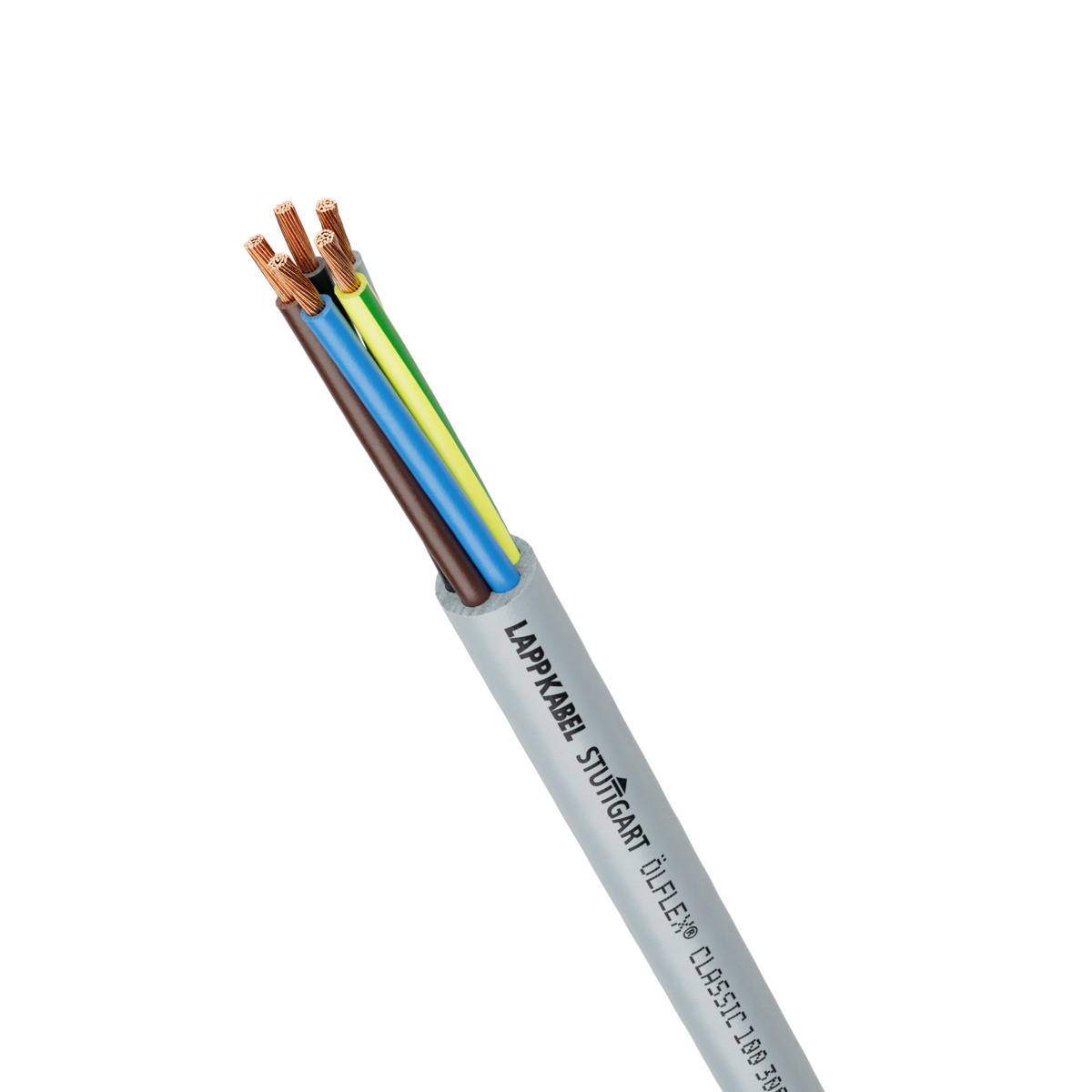 LAPP ÖLFLEX® CLASSIC 100 Control lead 4 G 0.75 mm² Grey 100234/300 300 m-0