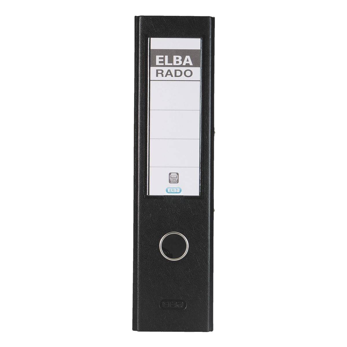 Elba Folder 100022631 A4 Spine width: 80 mm Black 2 brackets 100022631-1