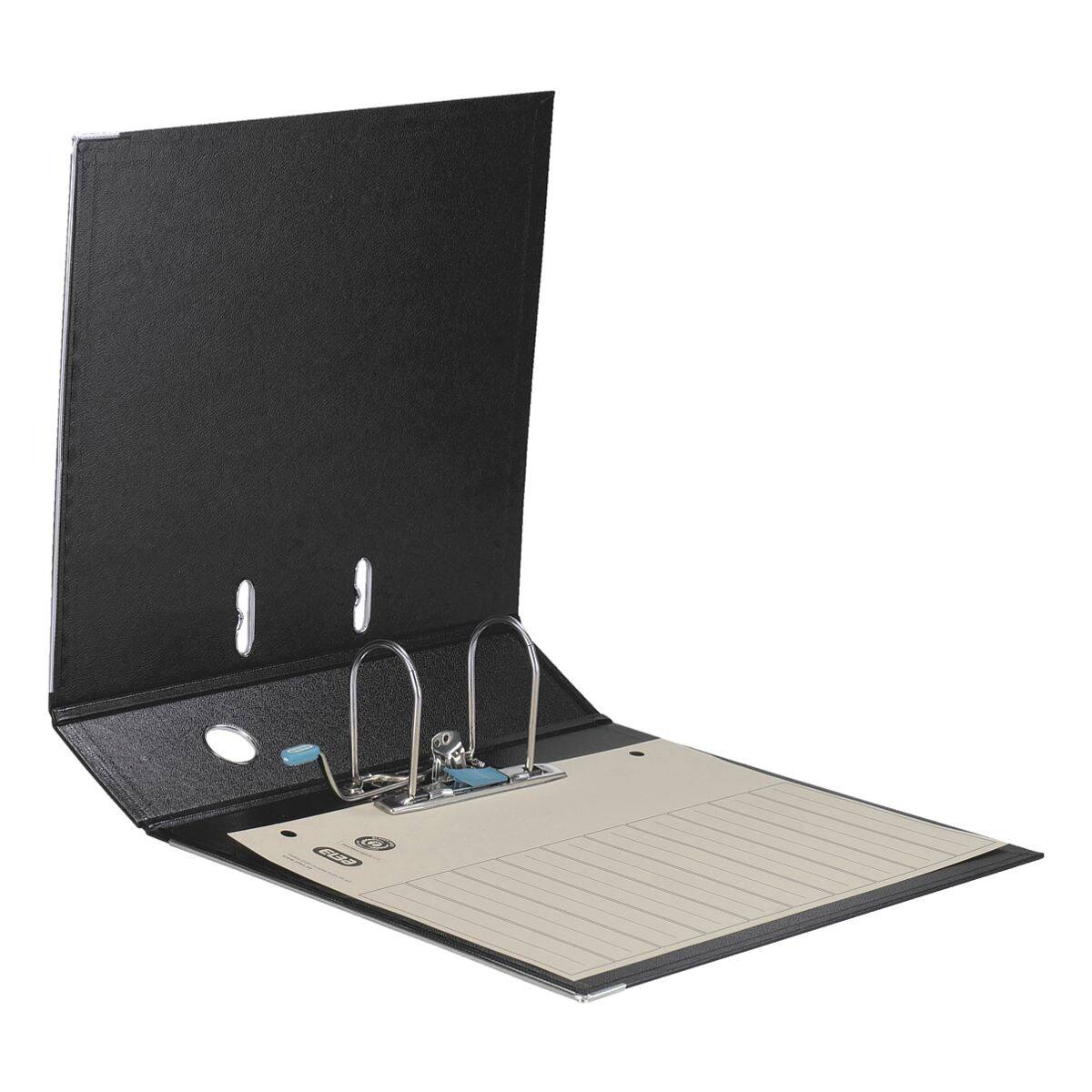 Elba Folder 100022631 A4 Spine width: 80 mm Black 2 brackets 100022631-2