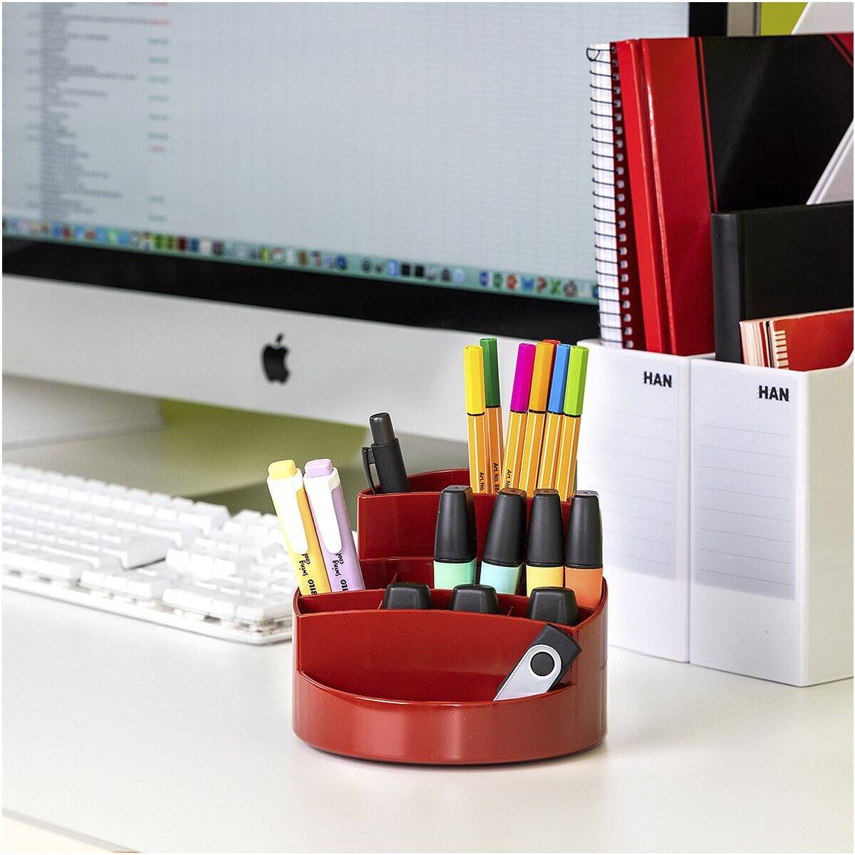 HAN RONDO 17460-17 Tidy Red No. of compartments: 9-4