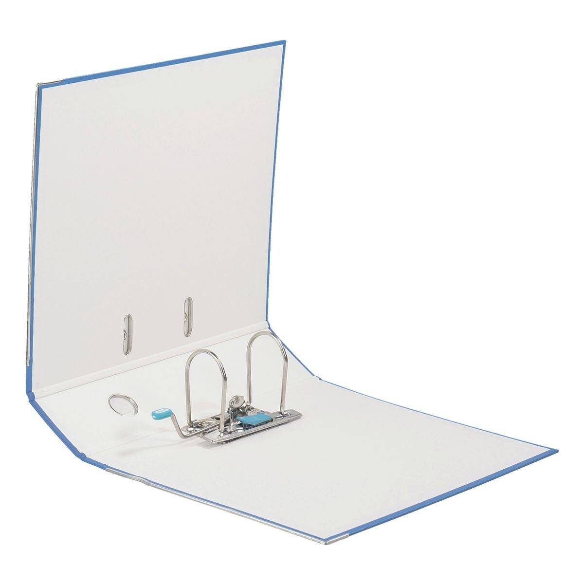 Elba Folder Rado brillant A4 Spine width: 80 mm Blue 2 brackets 100022612-2