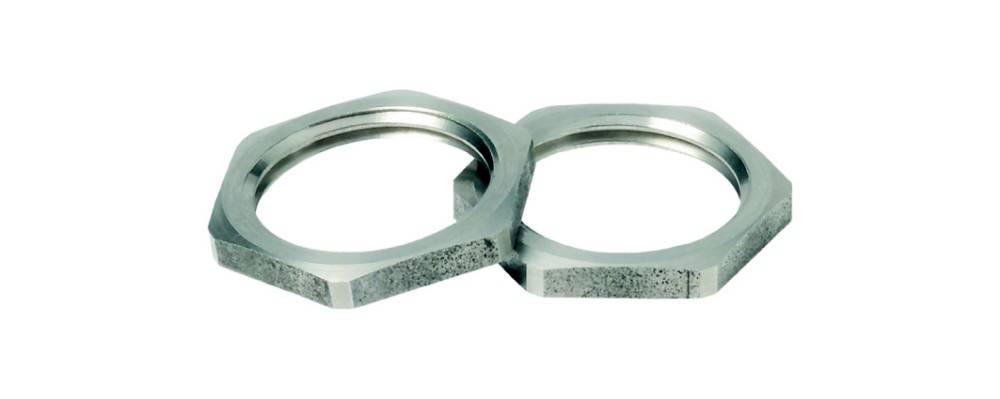 Jacob 50.232 ES 50.232 ES Locknut shockproof M32 M32 Stainless steel Ecru 1 pc(s)-0