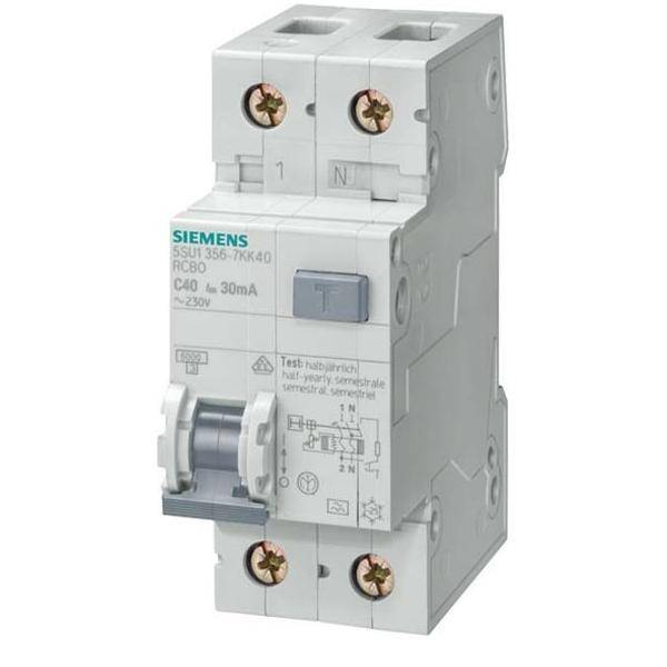 Siemens 5SU13560KK40 RCBO 40 A 0.03 A 230 V-0