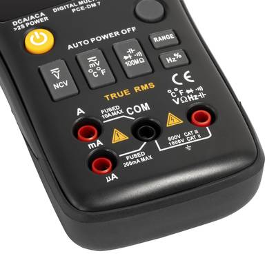 PCE Instruments Handheld multimeter Digital Data logger CAT II 1000 V, CAT III 600 V-2