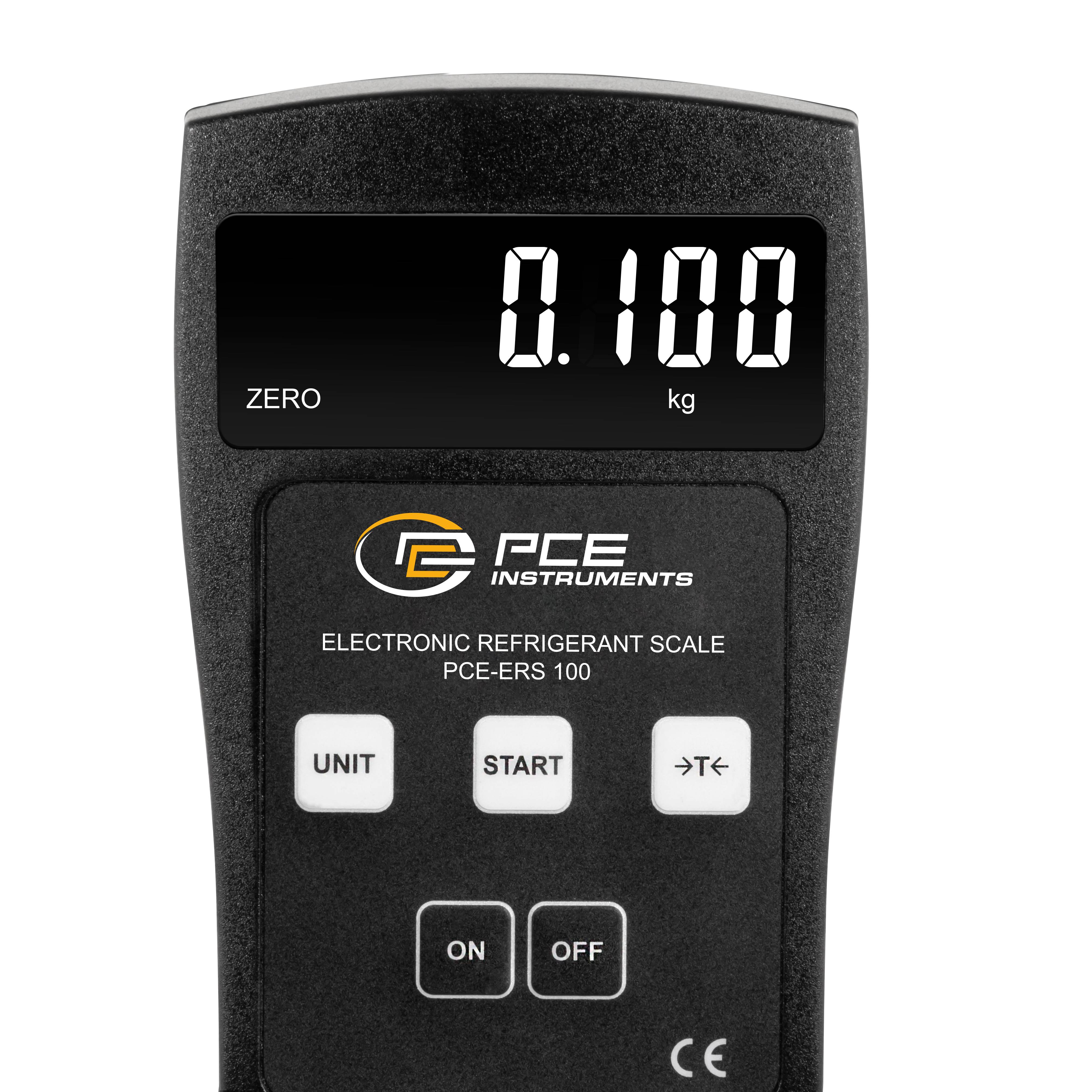 PCE Instruments Refrigerant scales PCE-ERS 100 Weight range 100 kg battery-powered Black-2