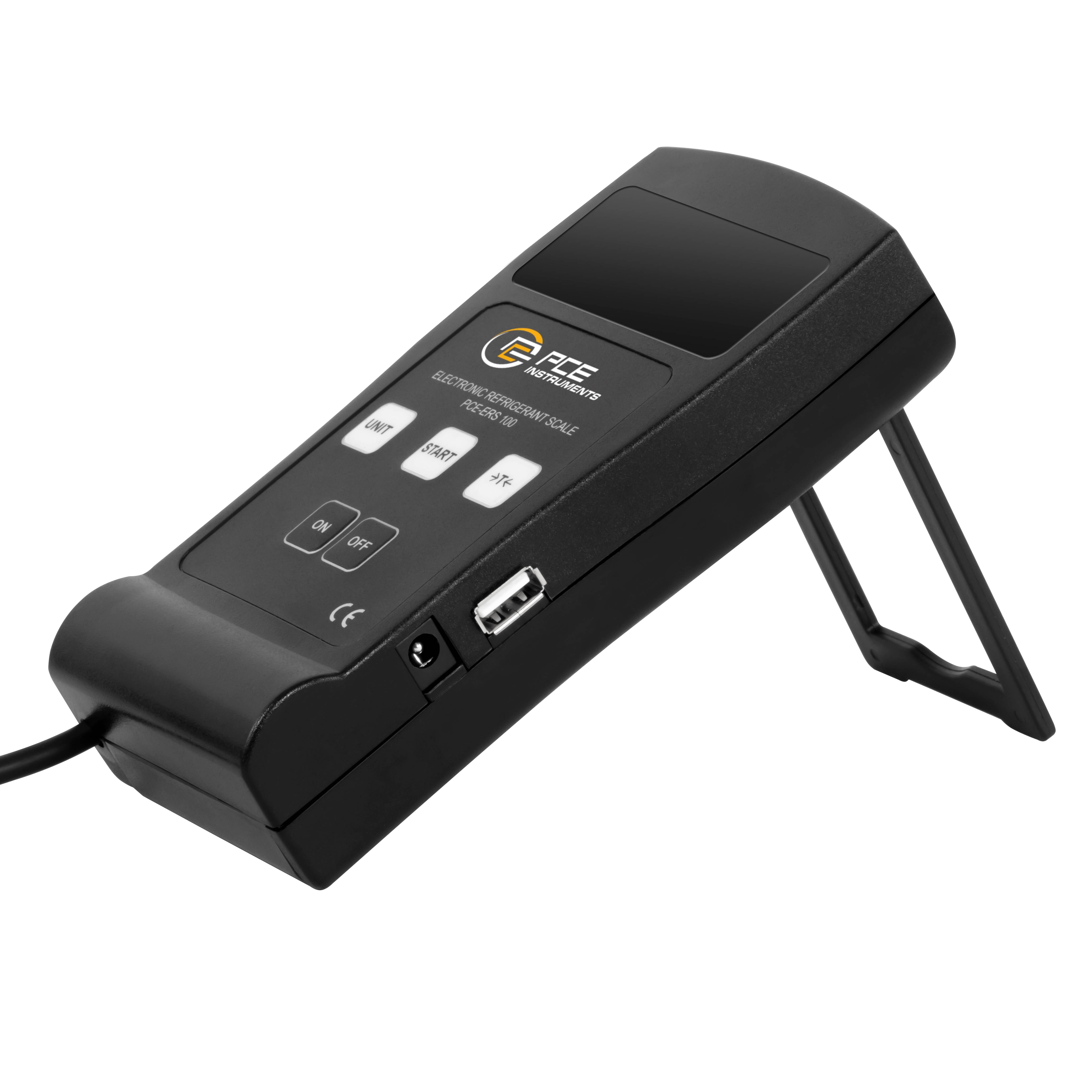 PCE Instruments Refrigerant scales PCE-ERS 100 Weight range 100 kg battery-powered Black-3