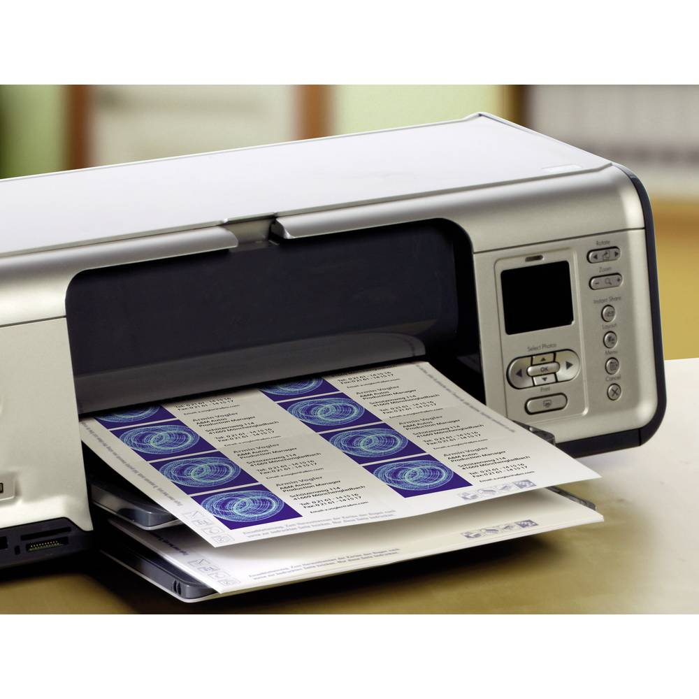 Avery Zweckform Printable Business Cards Micro Perforated Avery Zweckform Printable Business Cards Micro Perforated