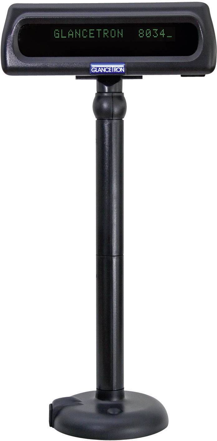 Glancetron 8034 Customer display USB Black