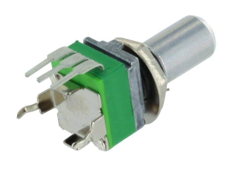 Alpha RD901F-40-15R1-C10K-00D RD901F-40-15R1-C10K-00D Single turn rotary pot Mono 0.05 W 10 kΩ 1 pc(s)-1