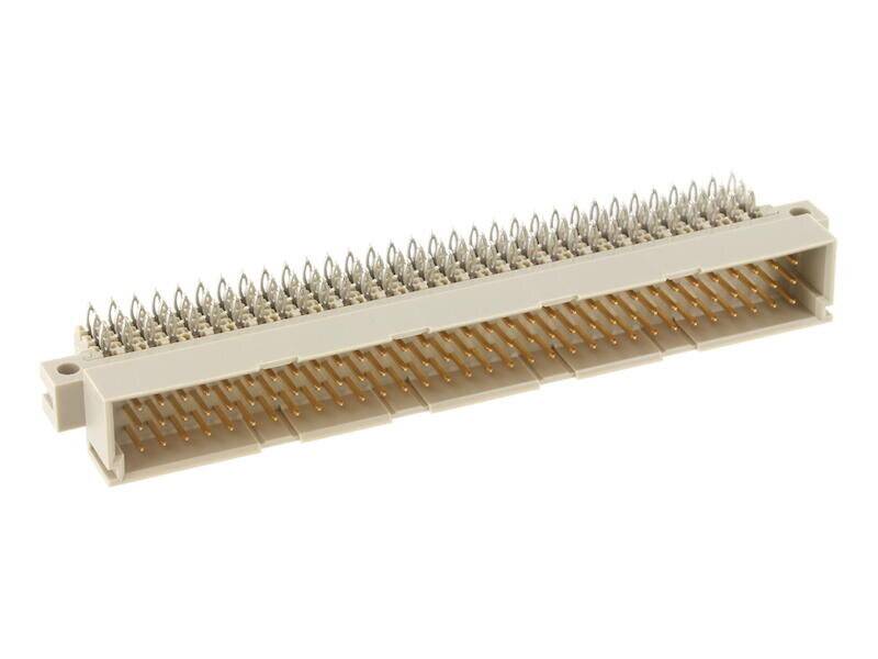 ERNI 254835 Edge connector (pins) Total number of pins 96 No. of rows 3 1 pc(s)