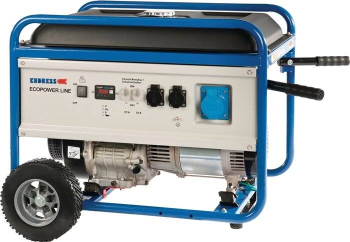 Endress ESE 6000 BS Four-stroke Power generator 230 V AC 90 kg 5500 W-2
