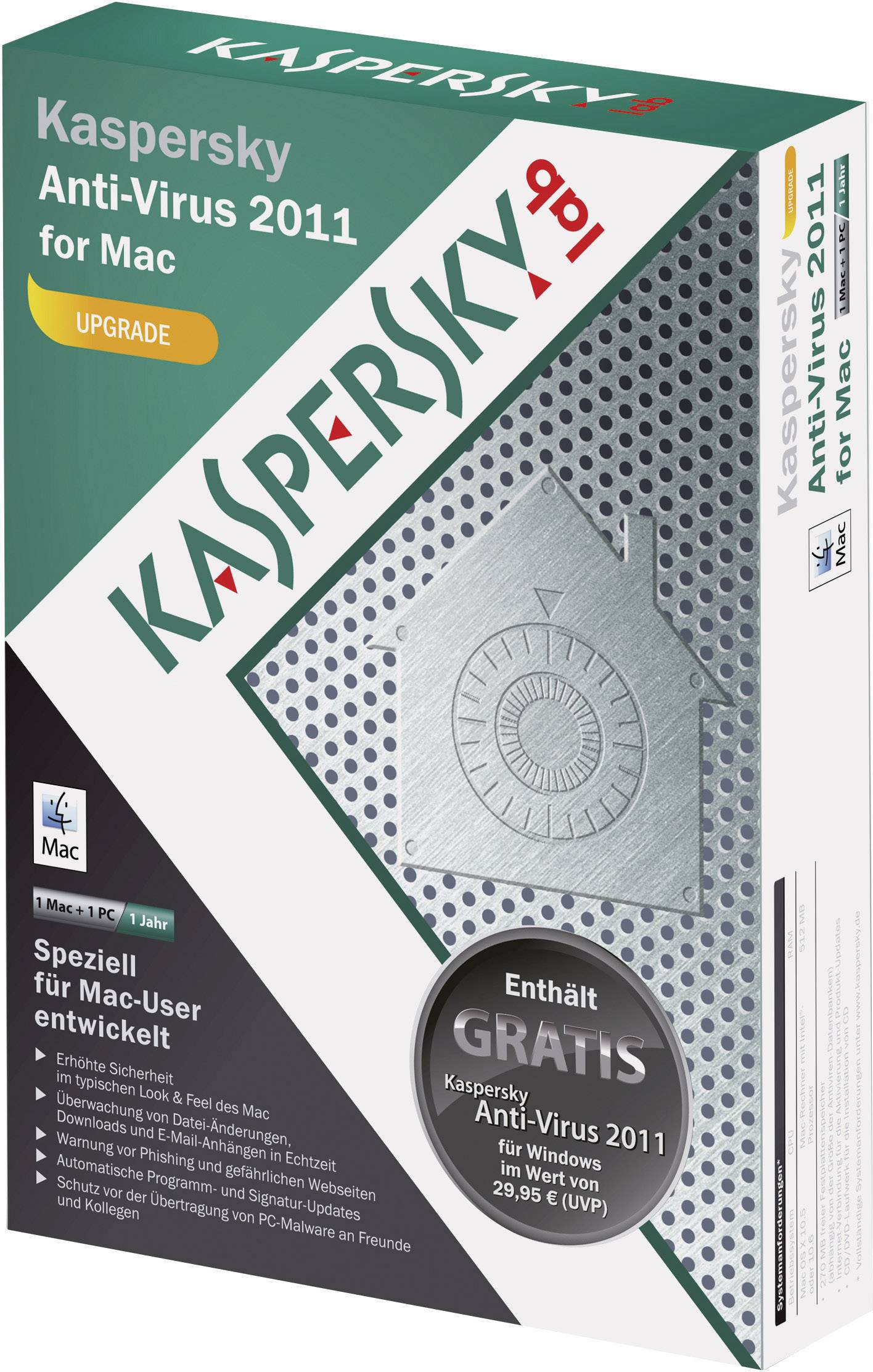 Kaspersky Computer Virus 2011 Upgrade