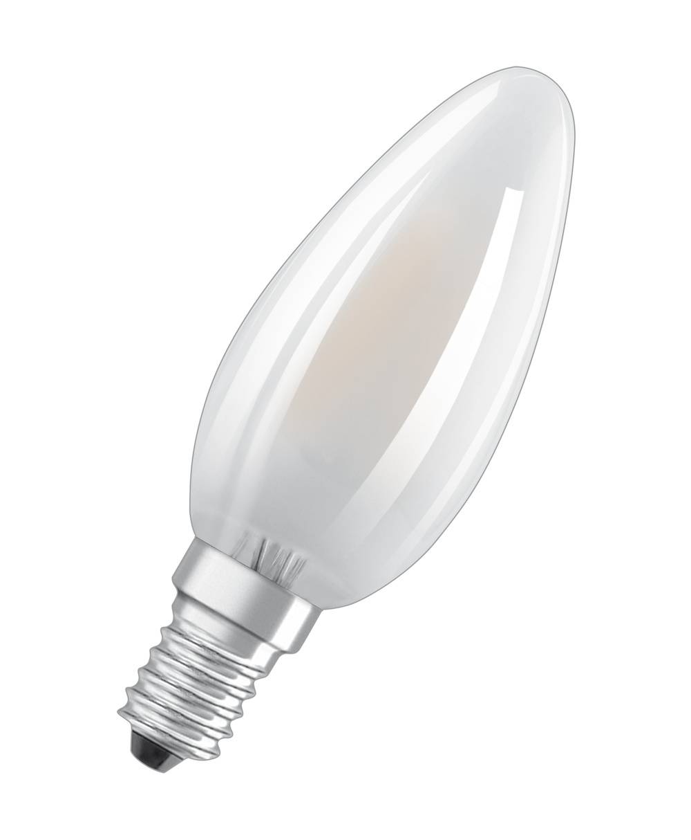 OSRAM HOMELIGHTING 4058075437128 LED (monochrome) EEC E (A - G) E14 Candle shape 4 W = 40 W Cool white (Ø x L) 35 mm x 1-2