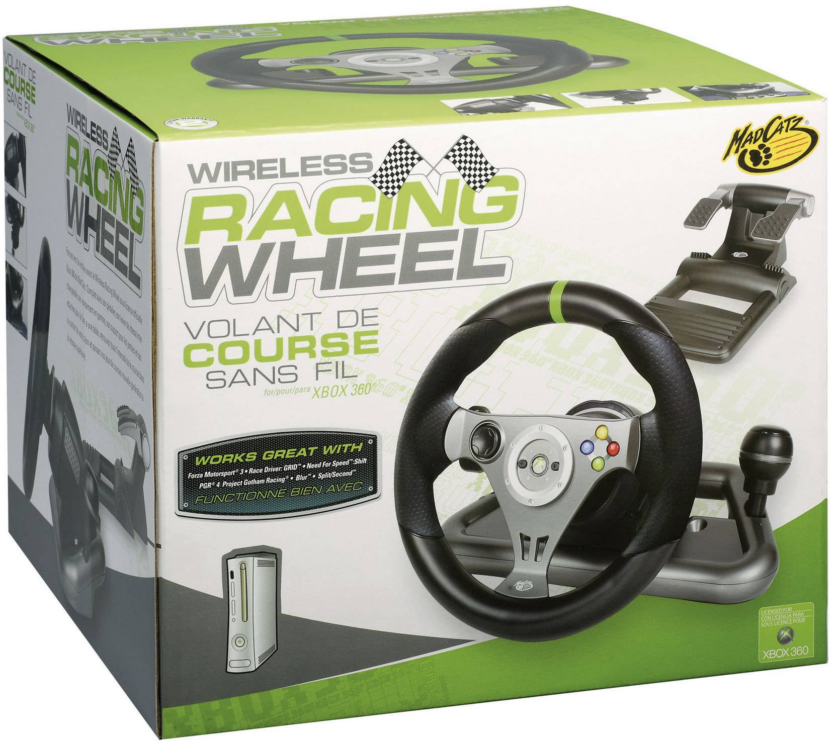 xbox wireless steering wheel