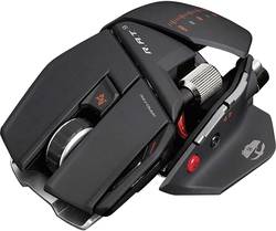Madcatz R A T 9 Radio Gaming Mouse Laser Weight Trimming Length Adjustable Black Conrad Com