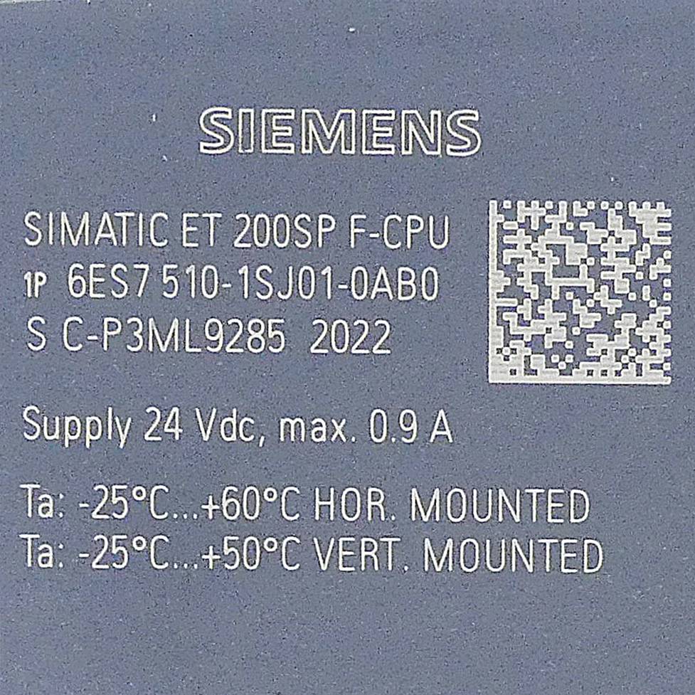Siemens 6ES7510-1SJ01-0AB0 6ES75101SJ010AB0 PLC main module-2