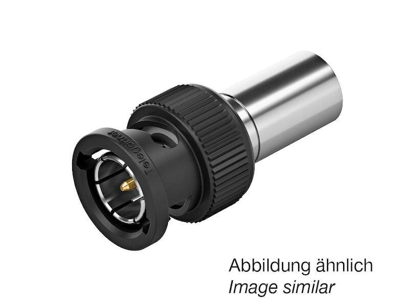 Telegärtner J01002A0091 100023493 BNC connector Plug, straight 75 Ω 1 pc(s)-0