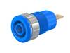 Stäubli SLB4-F Safety jack socket Socket, built-in Pin diameter: 4 mm Blue 1 pc(s) Piece