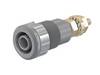 Stäubli SLB4-G Safety jack socket Socket, built-in Grey 1 pc(s)