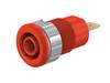Stäubli SLB4-F Safety jack socket Socket, built-in Pin diameter: 4 mm Red 1 pc(s)