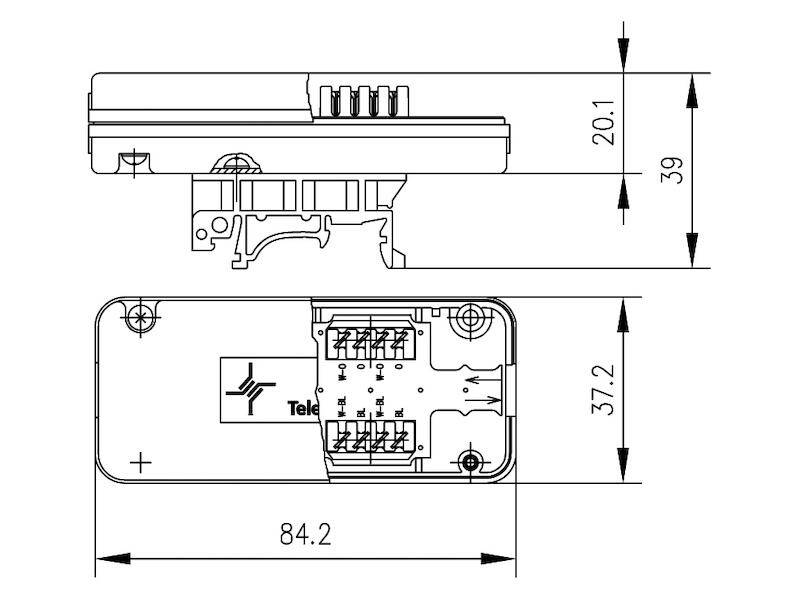 Telegärtner 100023277 Compatible with: CAT 7a-2